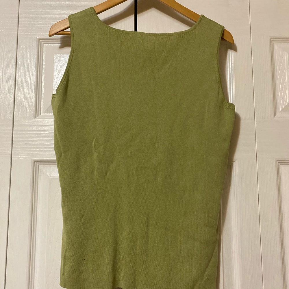 Yansi Fugel | Green Tank Top - Picture 2 of 3
